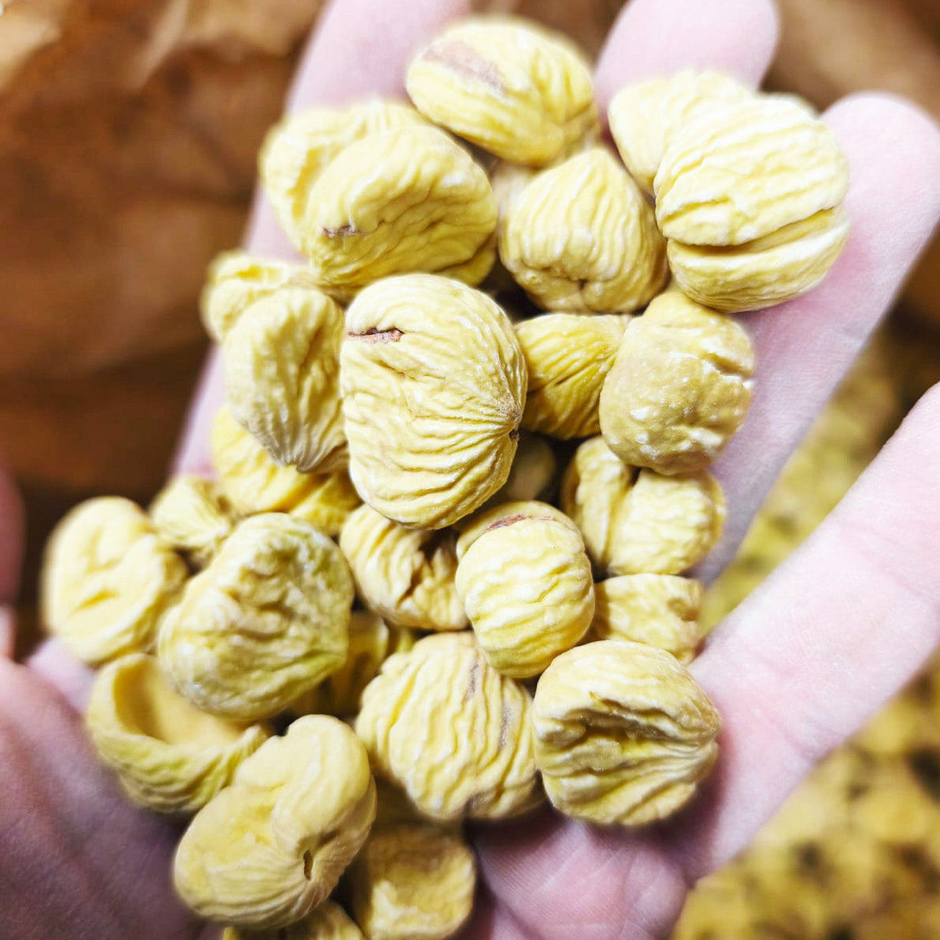 Castagne Secche - essicazione lenta per 40 giorni con metodo tradizionale