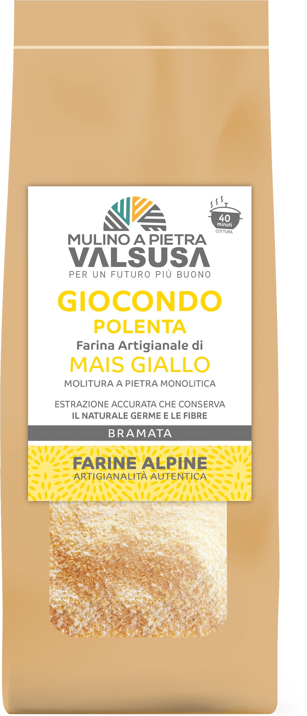 Farina per POLENTA GIALLA di Mais