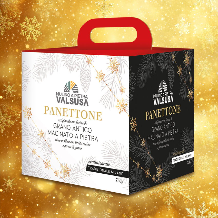 Panettone artigianale con Grani Antichi