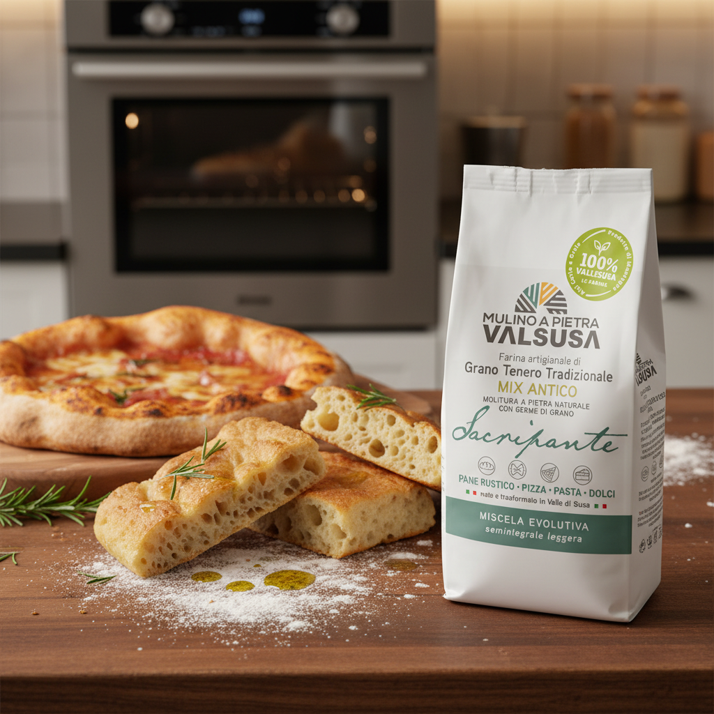 SACRIPANTE Semi-wholegrain Light Ancient Wheat