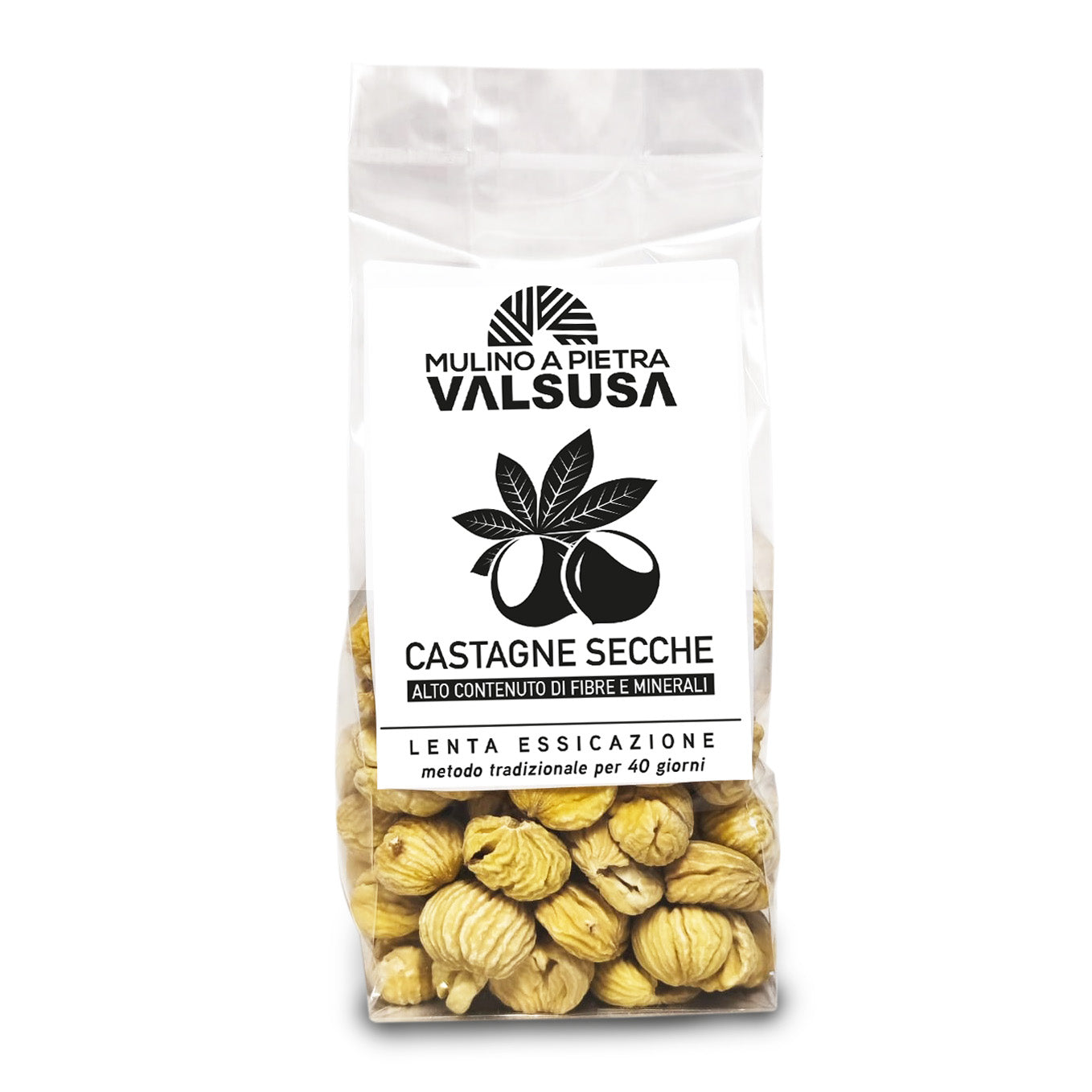 Castagne Secche - essicazione lenta per 40 giorni con metodo tradizionale