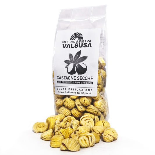 Castagne Secche - essicazione lenta per 40 giorni con metodo tradizionale