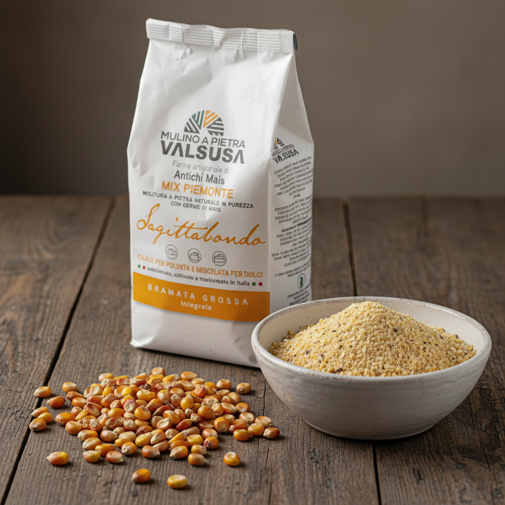 Farina per POLENTA RUSTICA di Antichi Mais