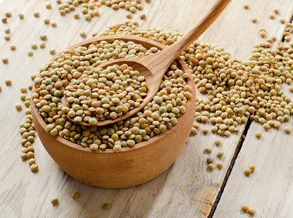 Green and red lentils 500 gr