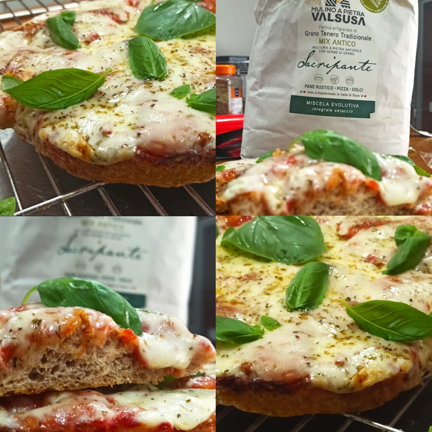 Pizza in a pan and Focaccia al Padellino course